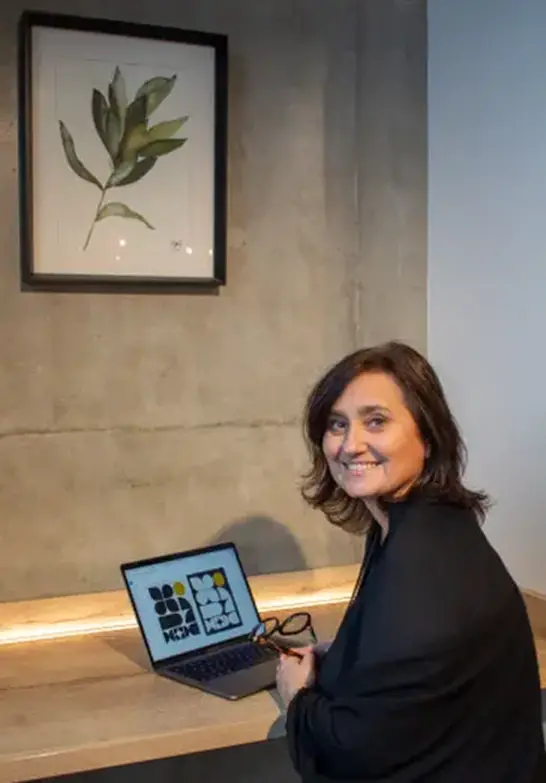 Catherine Vanoye au travail